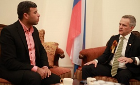 Interview of the Russian Ambassador to Bahrain H.E. Dr. Alexey Skosyrev for the “Ruwad Al-Iqtisad” (in Arabic) Interview of the Russian Ambassador to Bahrain H.E. Dr. Alexey Skosyrev for the “Ruwad Al-Iqtisad” (in Arabic)